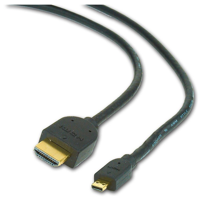 Cordon HDMI VERS MICRO HDMI 1.80M High Speed with ethernet 2.0 4K REF ...