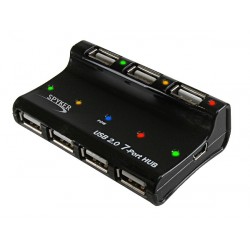 HUB USB2 7 PORTS +...