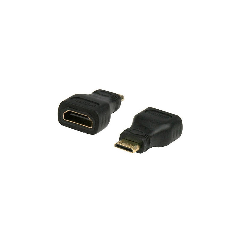 Adaptateur mini-HDMI (M) vers HDMI (F) - Connectland
