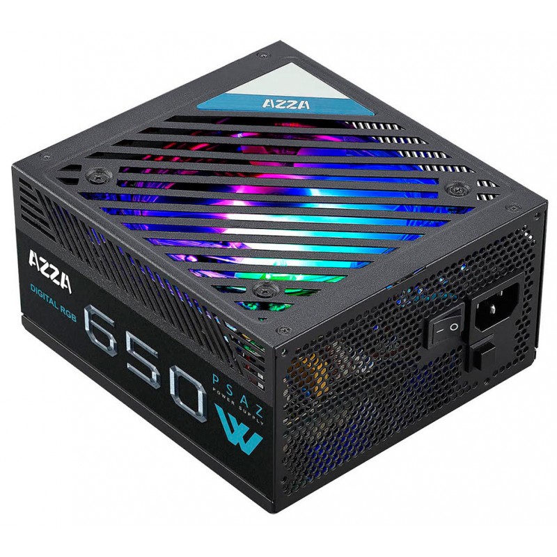 Alimentation ATX 650W ARGB 80PLUS Bronze - AZZA