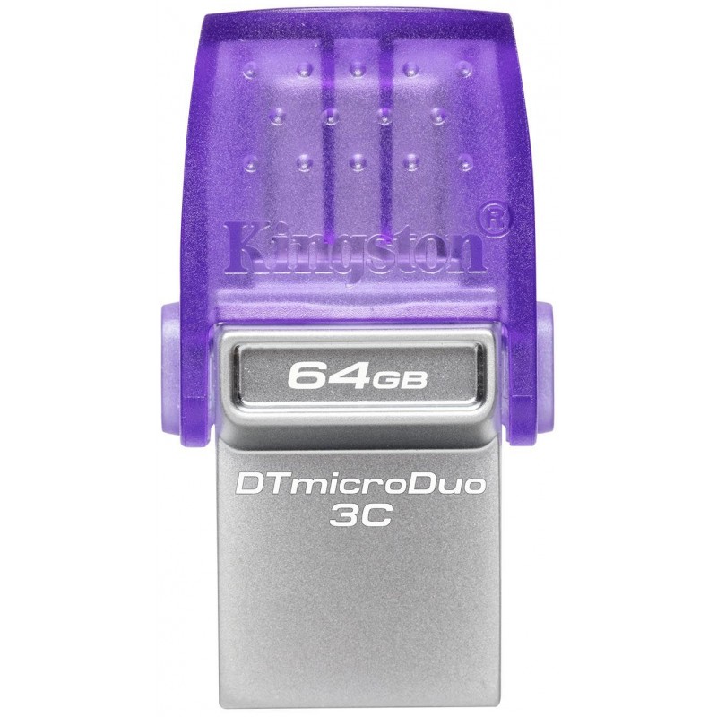 Clé USB 3.2 DataTraveler microDuo 3C - 64 Go - Kingston