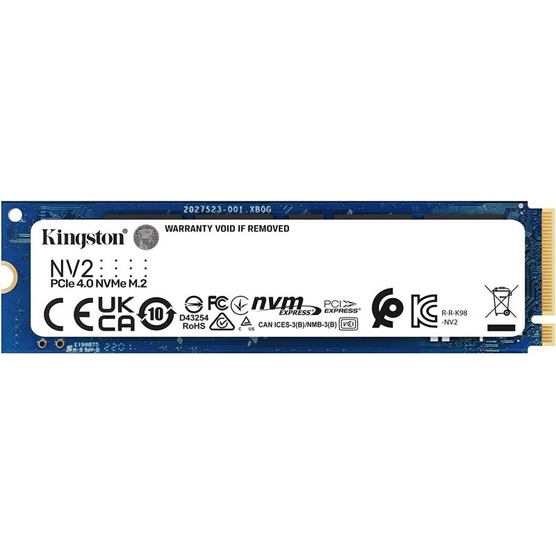 Kingston SSD M.2 NV2 500 Go - NVMe PCIe 4.0 4x - 2280