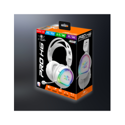 Casque H6 - Blanc RGB -...